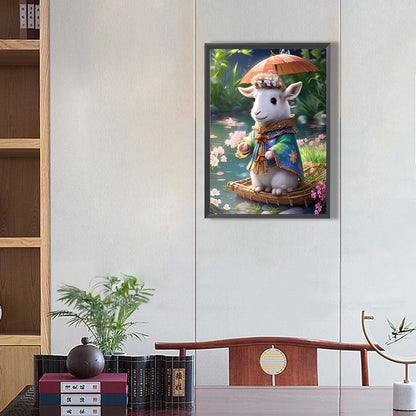 Animals On Board - Aries - Full Square Drill Diamond Painting 30*40CM