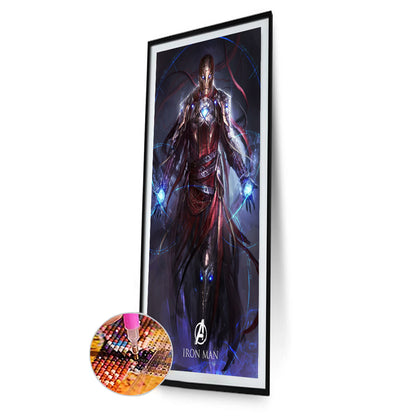 Iron Man - Full Round Drill Diamond Painting 30*70CM