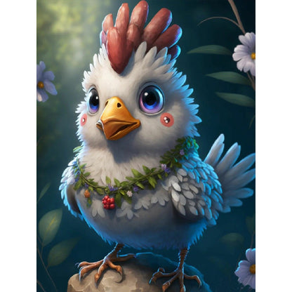 Cute Chick - Full Round Drill Diamond Painting 30*40CM