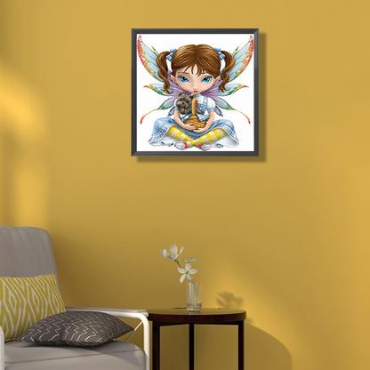 Elf Cartoon - Full Square Drill Diamond Painting 40*40CM