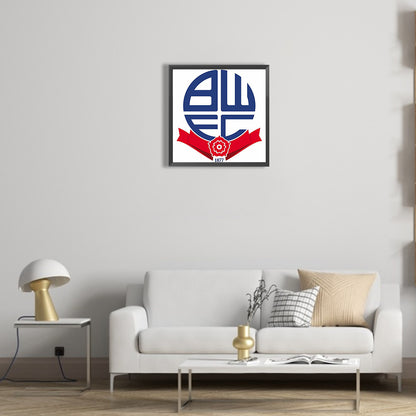 Bolton Football Club - Full Round Drill Diamond Painting 30*30CM