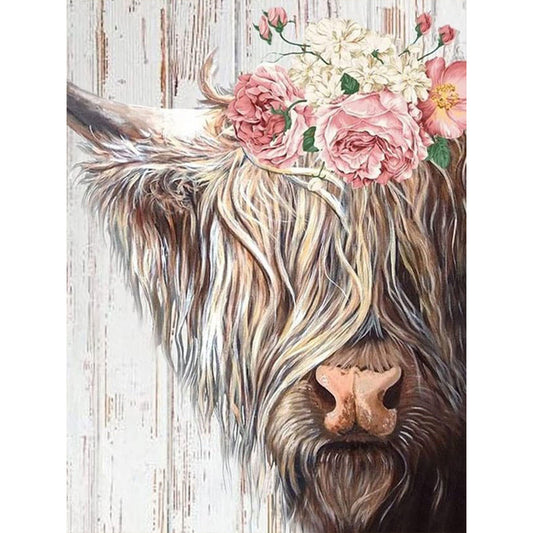 Highland Yak - Full Square Drill Diamond Painting 50*60CM