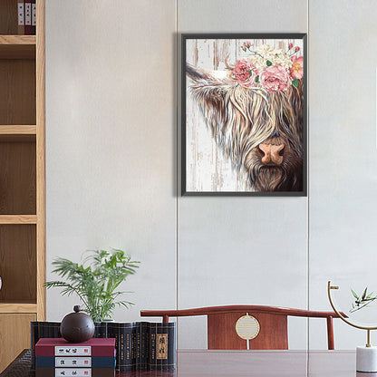 Highland Yak - Full Square Drill Diamond Painting 50*60CM