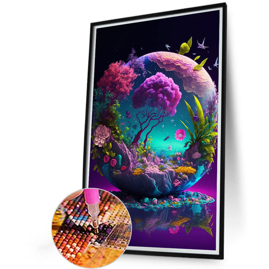Fantasy Land - Full Round Drill Diamond Painting 40*60CM