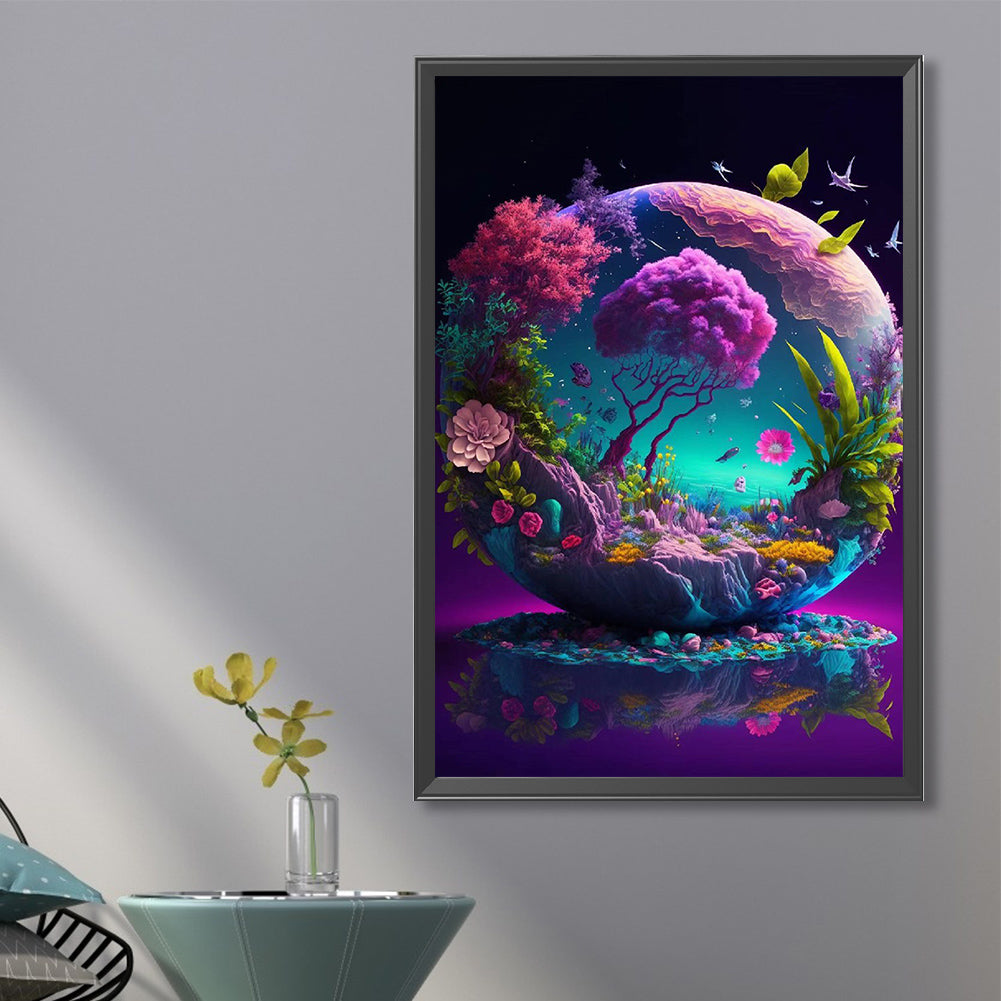 Fantasy Land - Full Round Drill Diamond Painting 40*60CM