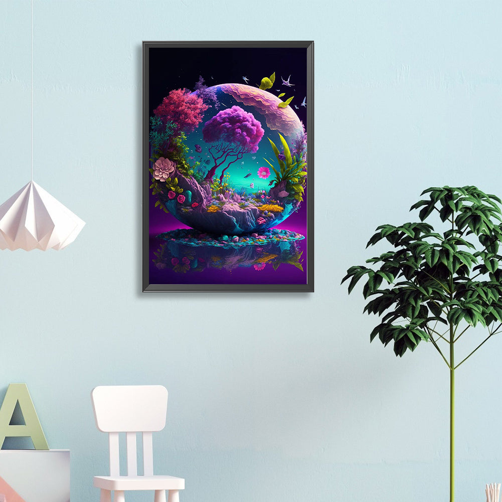 Fantasy Land - Full Round Drill Diamond Painting 40*60CM
