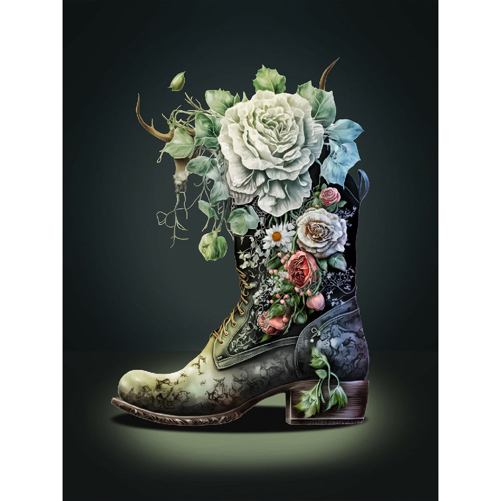 Boots - Full Round Drill Diamond Painting 30*40CM