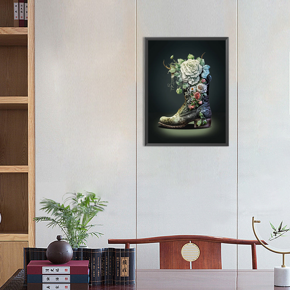 Boots - Full Round Drill Diamond Painting 30*40CM