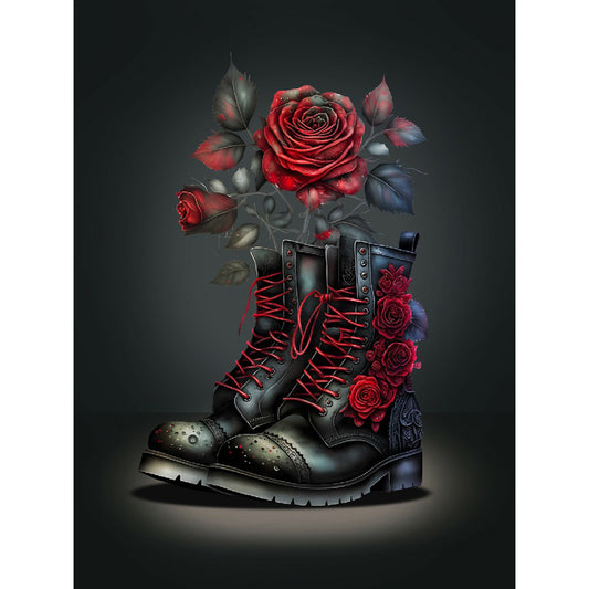 Boots - Full Round Drill Diamond Painting 30*40CM