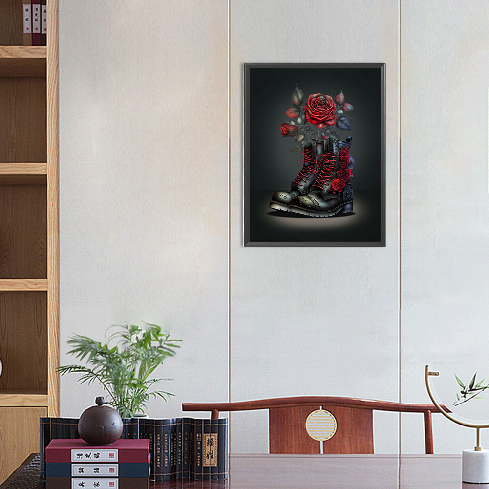 Boots - Full Round Drill Diamond Painting 30*40CM