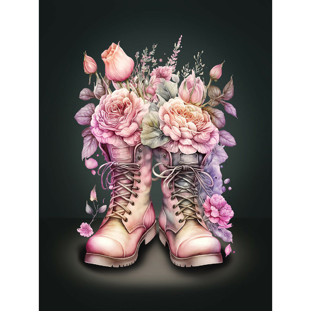 Boots - Full Round Drill Diamond Painting 30*40CM