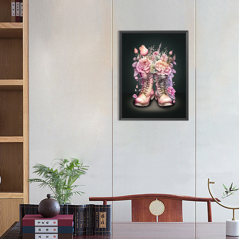 Boots - Full Round Drill Diamond Painting 30*40CM