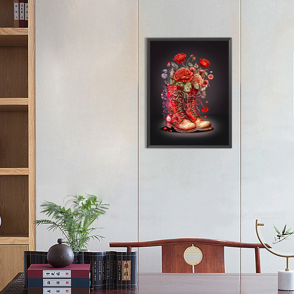 Boots - Full Round Drill Diamond Painting 30*40CM