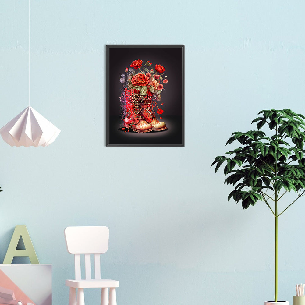 Boots - Full Round Drill Diamond Painting 30*40CM