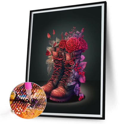 Boots - Full Round Drill Diamond Painting 30*40CM