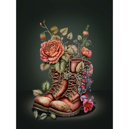 Boots - Full Round Drill Diamond Painting 30*40CM