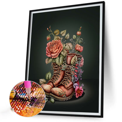 Boots - Full Round Drill Diamond Painting 30*40CM