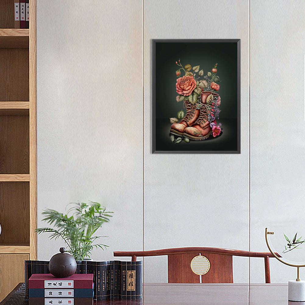 Boots - Full Round Drill Diamond Painting 30*40CM