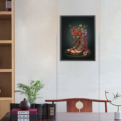 Boots - Full Round Drill Diamond Painting 30*40CM