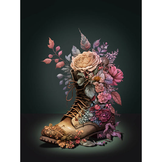 Boots - Full Round Drill Diamond Painting 30*40CM