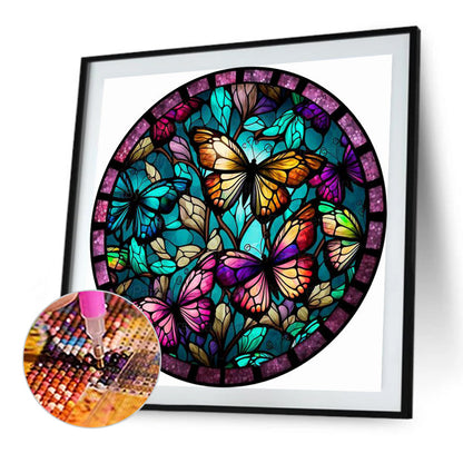 Art Window Painting - Full Round Drill Diamond Painting 30*30CM