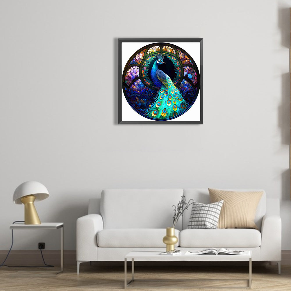 Art Window Painting - Full Round Drill Diamond Painting 30*30CM