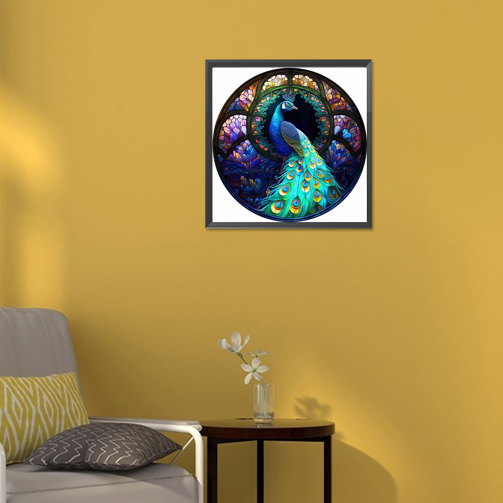 Art Window Painting - Full Round Drill Diamond Painting 30*30CM