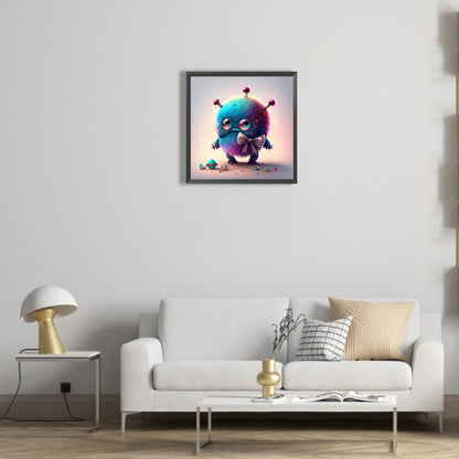 Aliens - Full Round Drill Diamond Painting 30*30CM