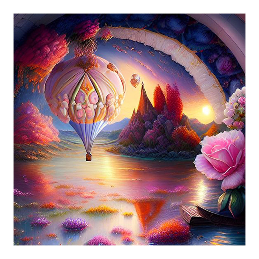 Painted World - Full Round Drill Diamond Painting 40*40CM