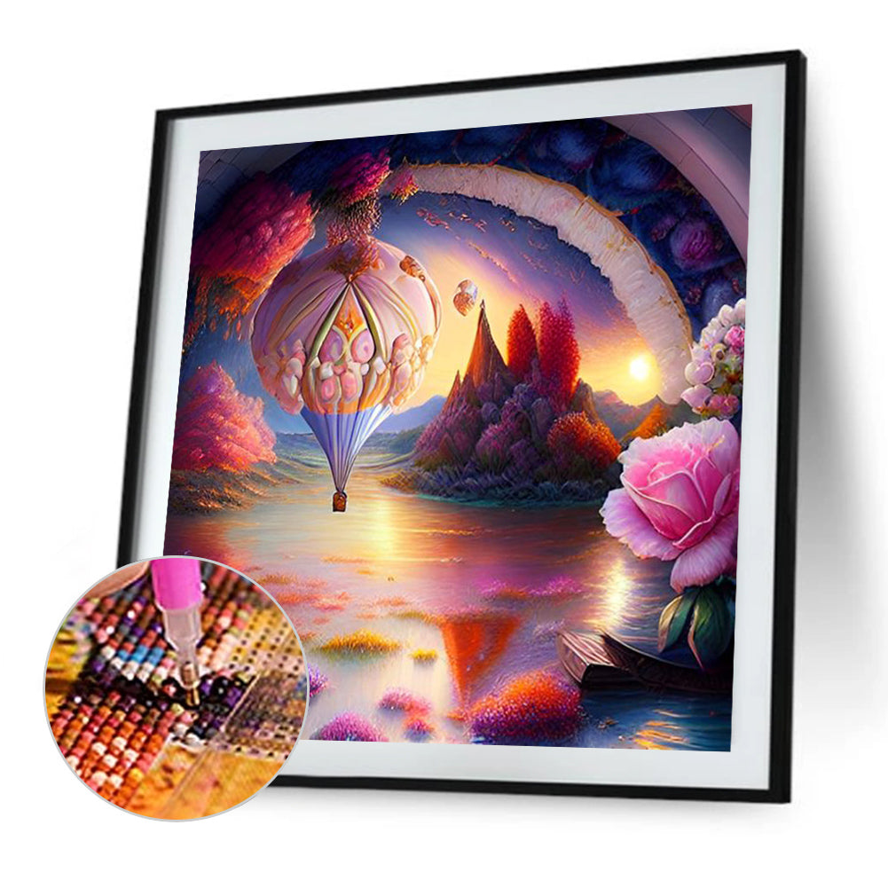 Painted World - Full Round Drill Diamond Painting 40*40CM