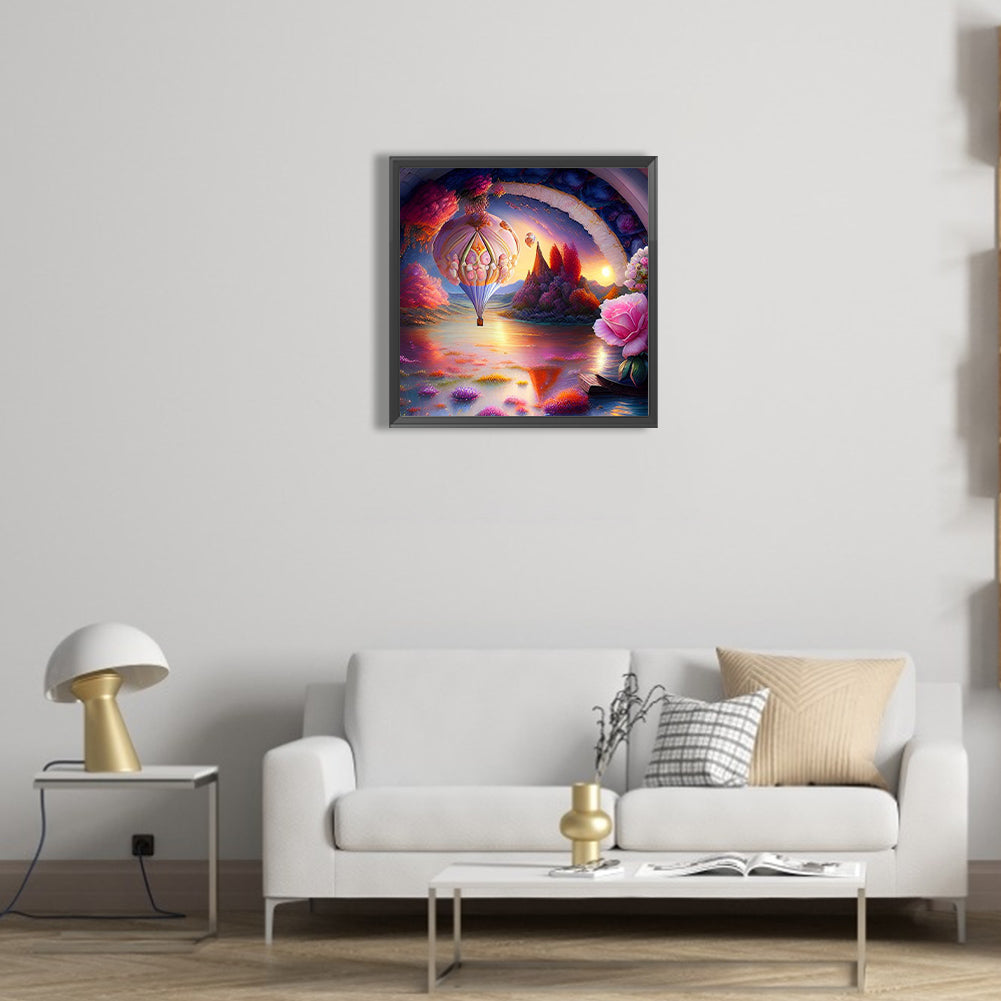 Painted World - Full Round Drill Diamond Painting 40*40CM