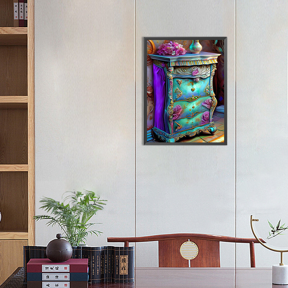 European And American Classical Furniture - Full Round Drill Diamond Painting 30*40CM