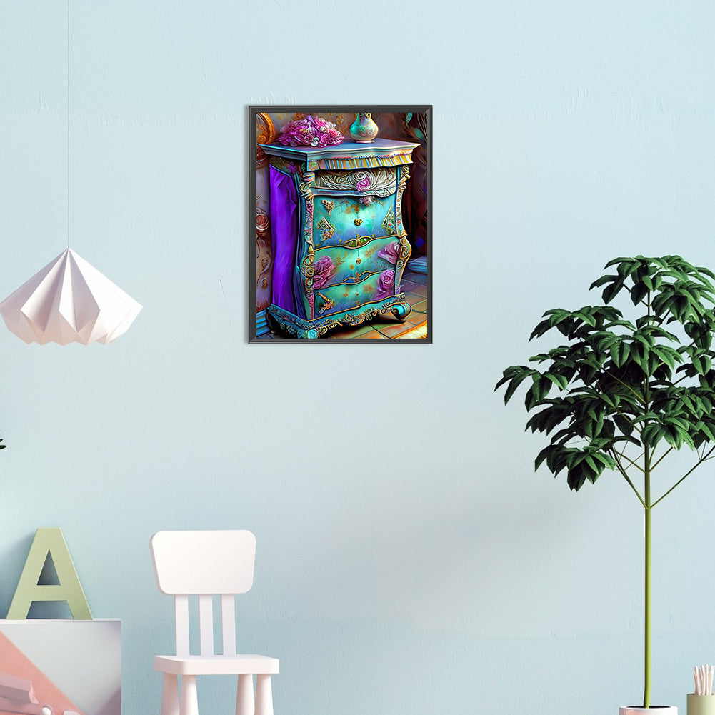 European And American Classical Furniture - Full Round Drill Diamond Painting 30*40CM