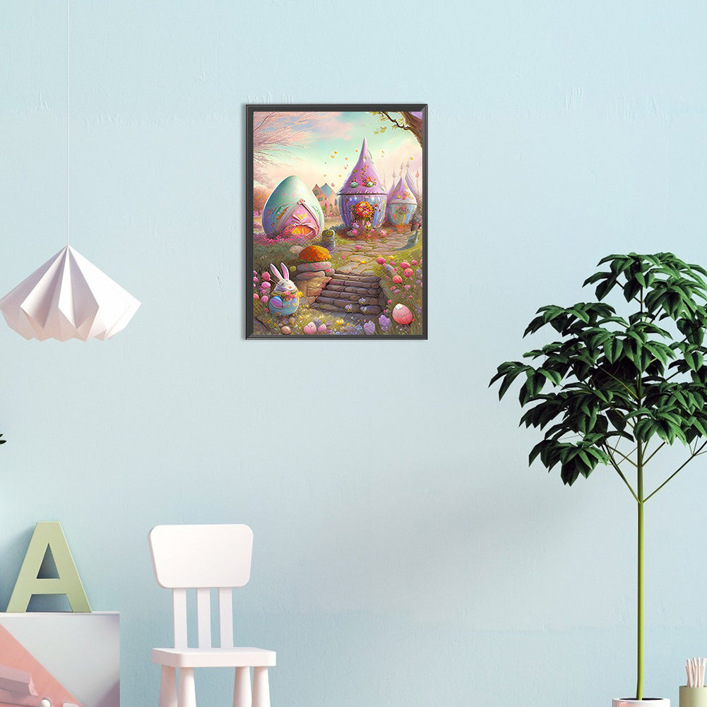 European And American Classical Furniture - Full Round Drill Diamond Painting 30*40CM