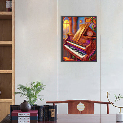 European And American Classical Furniture - Full Round Drill Diamond Painting 30*40CM