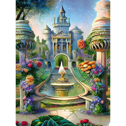 European And American Classical Furniture - Full Round Drill Diamond Painting 30*40CM
