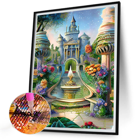 European And American Classical Furniture - Full Round Drill Diamond Painting 30*40CM