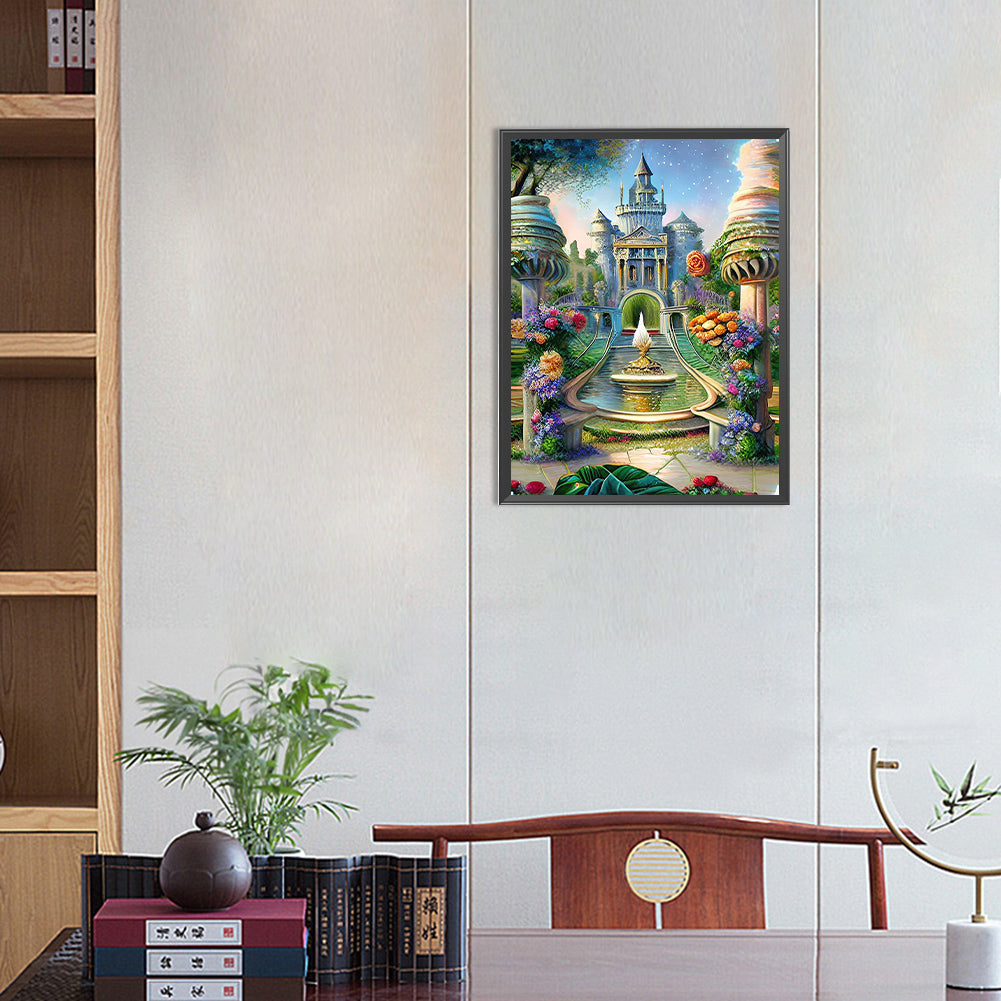 European And American Classical Furniture - Full Round Drill Diamond Painting 30*40CM