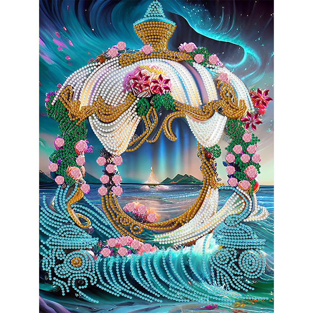 Kiosk - Special Shaped Drill Diamond Painting 30*40CM
