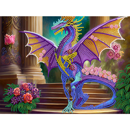 Pterosaur - Special Shaped Drill Diamond Painting 40*30CM
