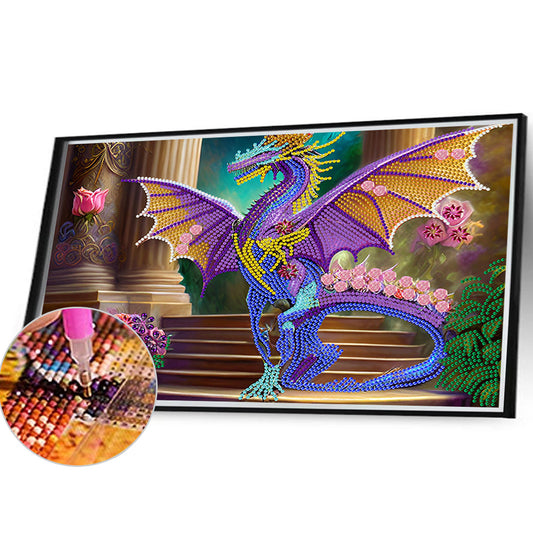 Pterosaur - Special Shaped Drill Diamond Painting 40*30CM