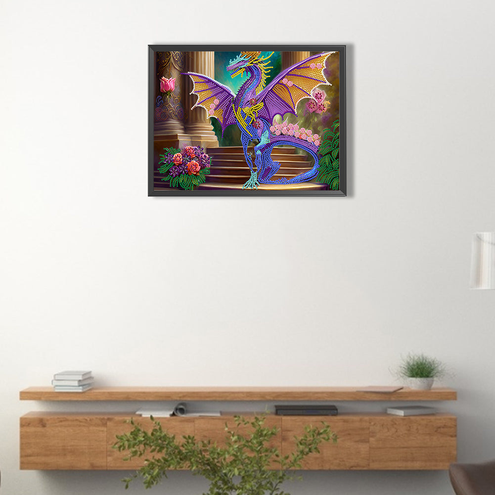 Pterosaur - Special Shaped Drill Diamond Painting 40*30CM
