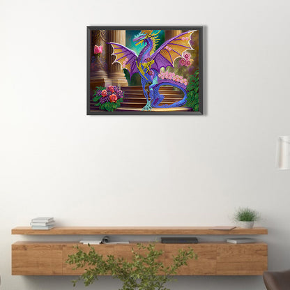 Pterosaur - Special Shaped Drill Diamond Painting 40*30CM