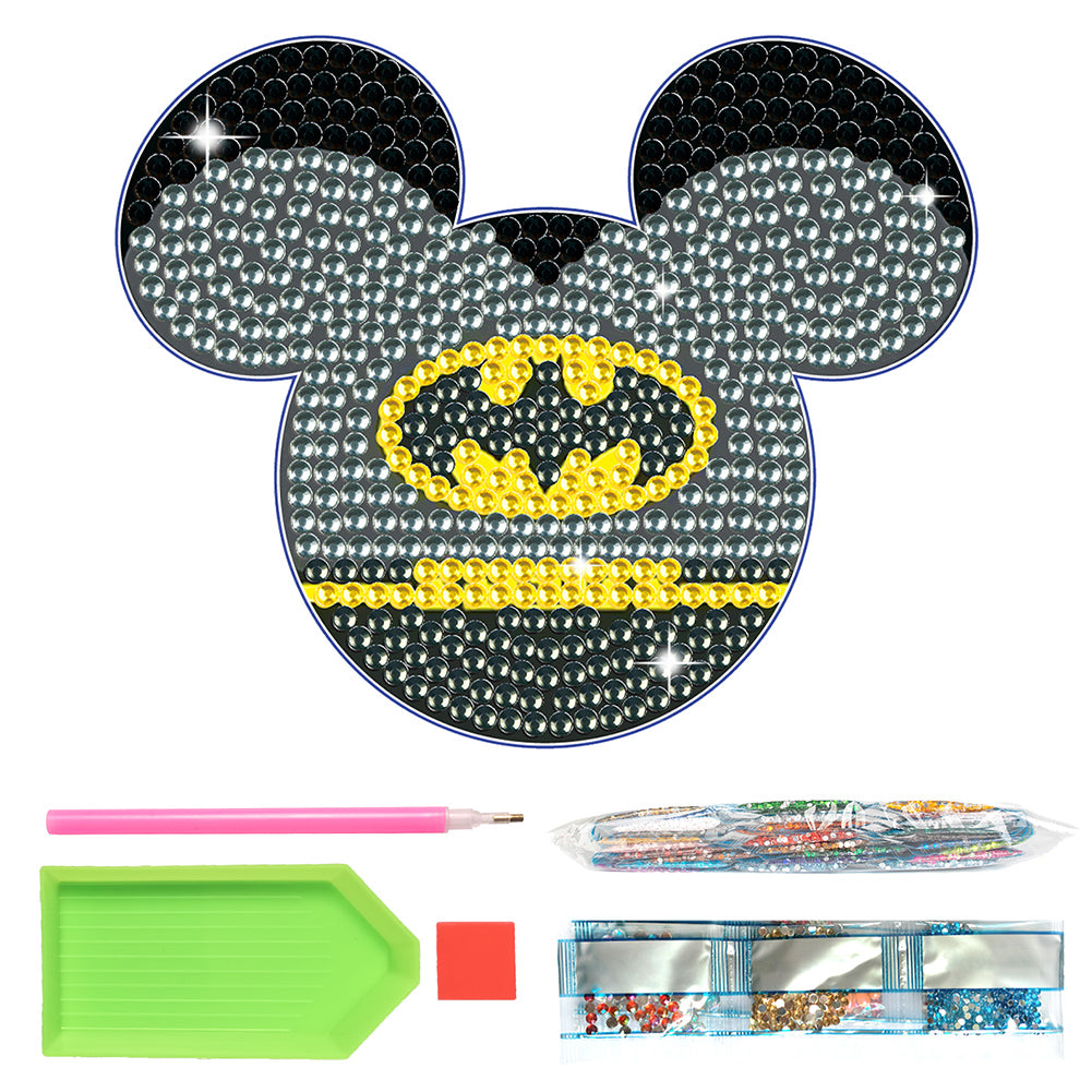 DIY Diamond Painting Coasters Mickey Kit Cartoon Coasters for Adults Kids