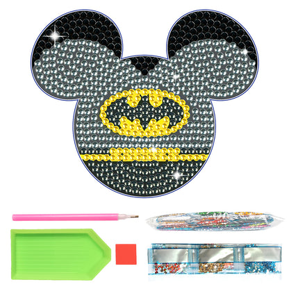 DIY Diamond Painting Coasters Mickey Kit Cartoon Coasters for Adults Kids