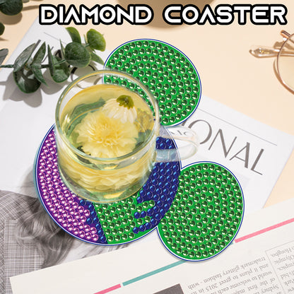 DIY Diamond Painting Coasters Mickey Kit Cartoon Coasters for Adults Kids