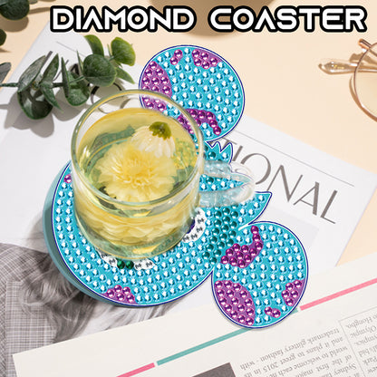 DIY Diamond Painting Coasters Mickey Kit Cartoon Coasters for Adults Kids