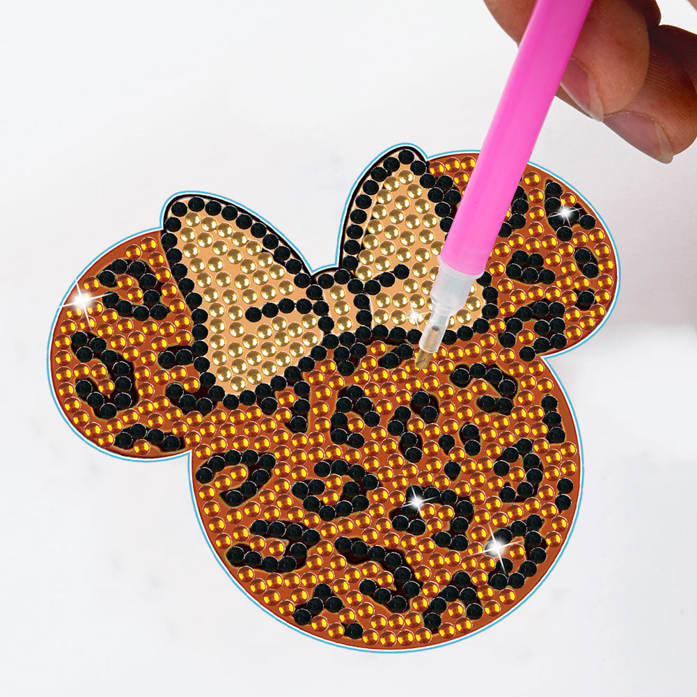 DIY Diamond Painting Coasters Mickey Kit Cartoon Coasters for Adults Kids