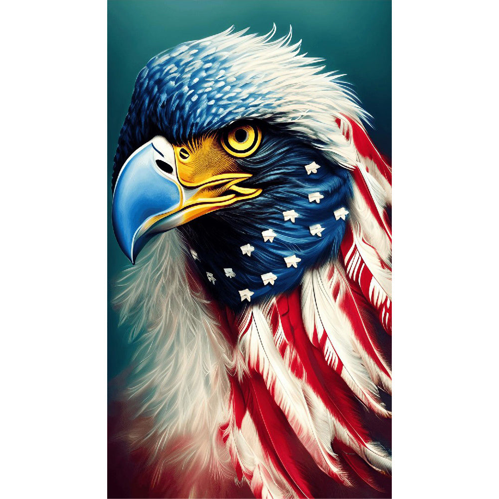 American Eagle - Full Round Drill Diamond Painting 40*70CM