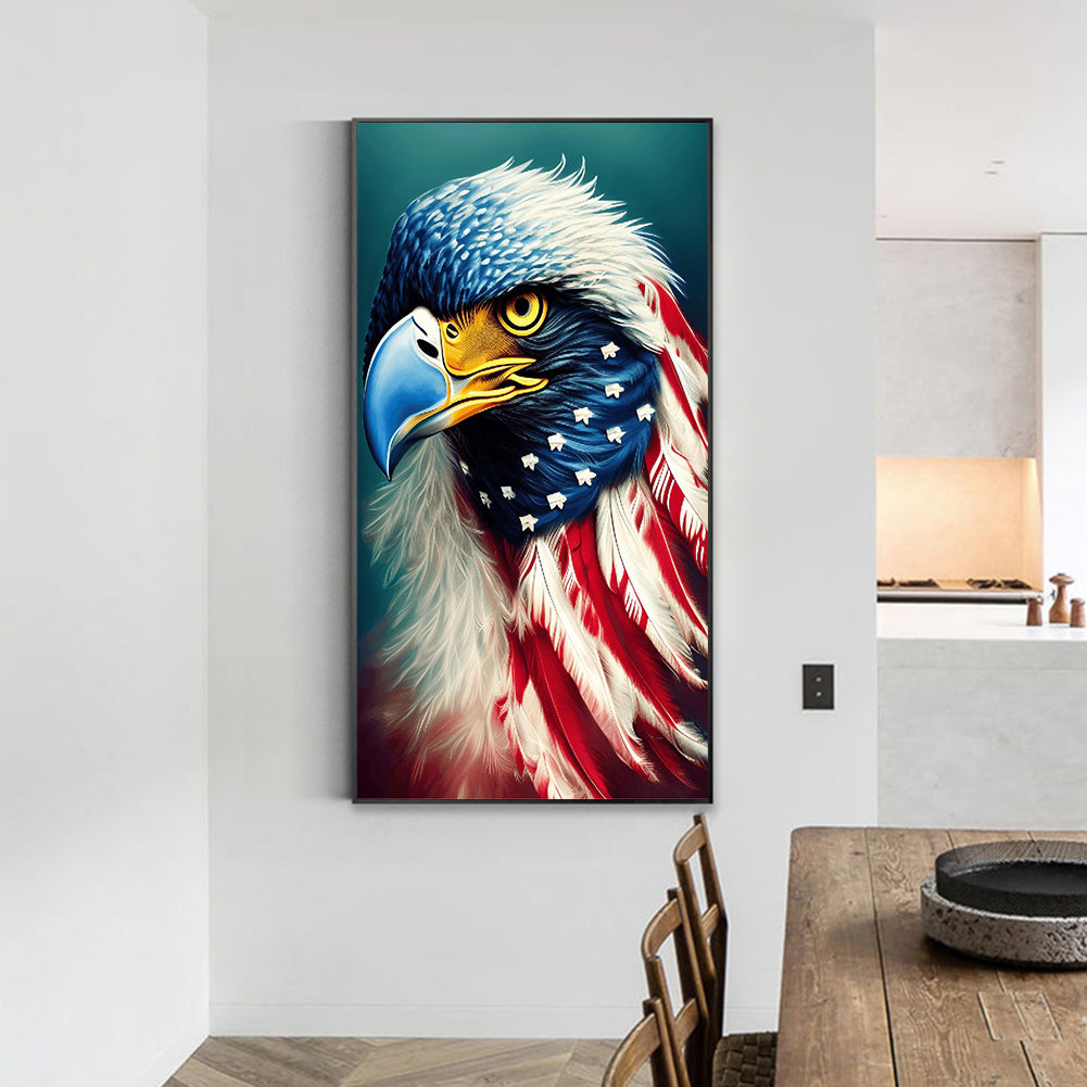 American Eagle - Full Round Drill Diamond Painting 40*70CM